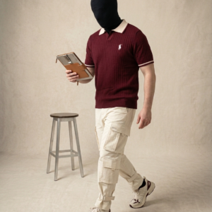 The Terrivolt Signature Ribbed Polo