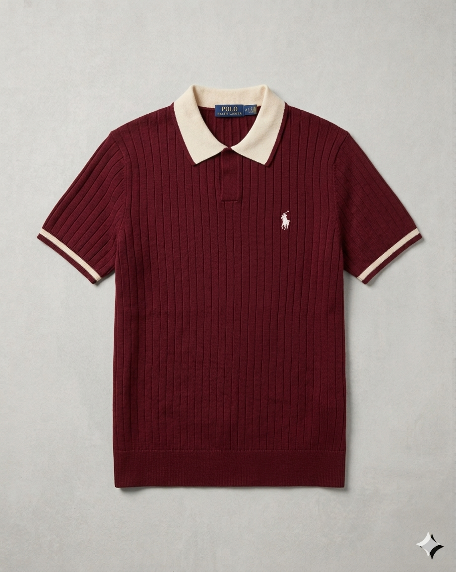 The Terrivolt Signature Ribbed Polo - Image 4