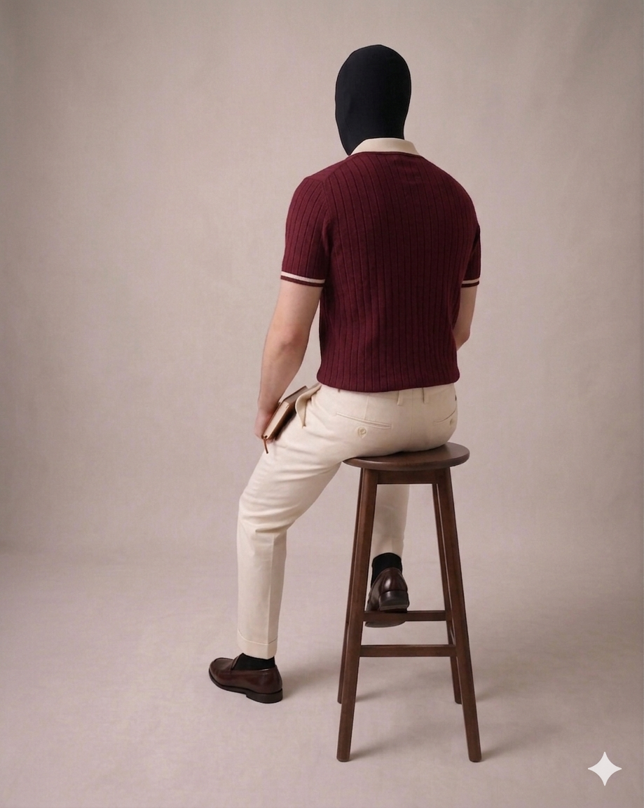 The Terrivolt Signature Ribbed Polo - Image 3