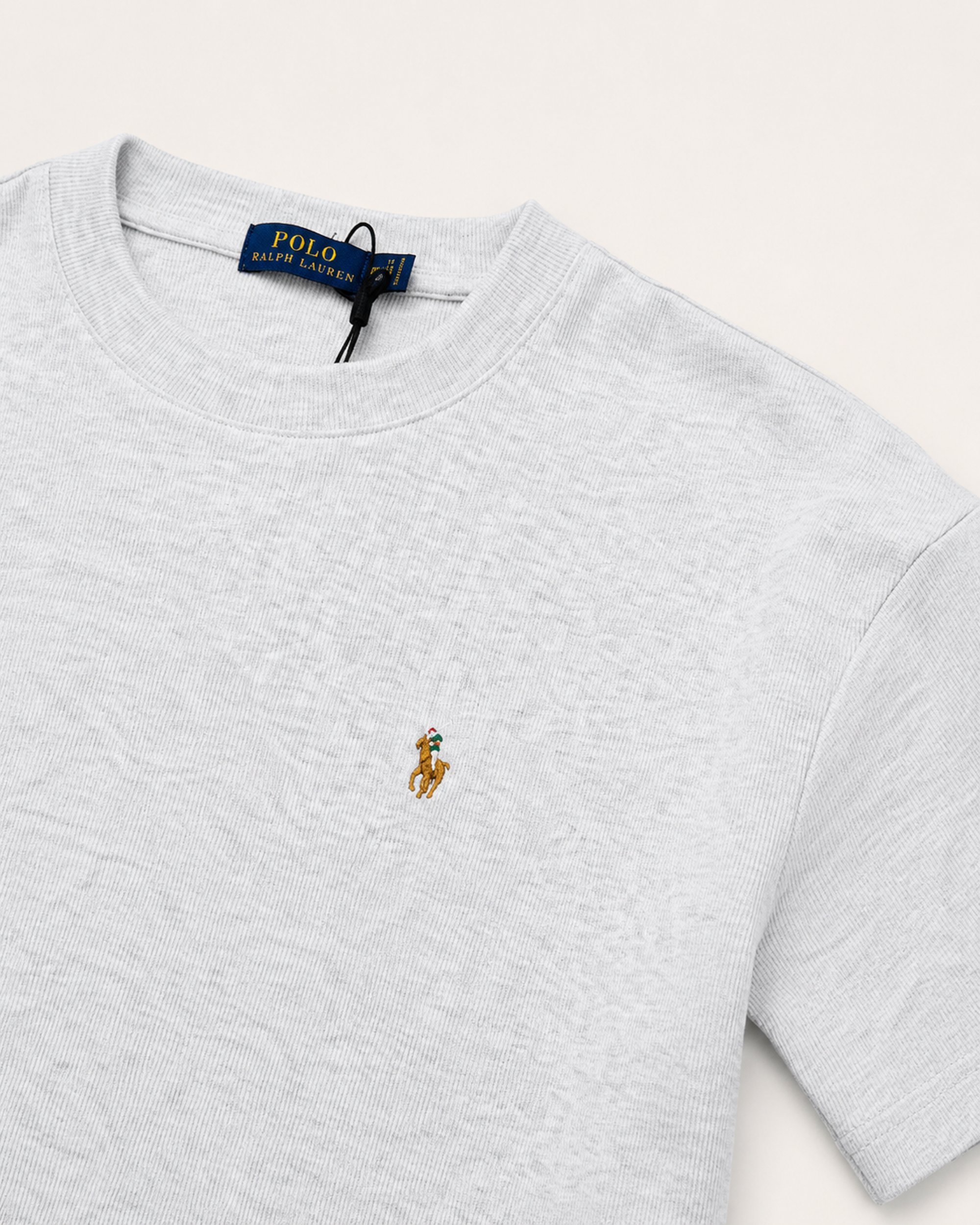 Polo Ralph Lauren Ash Grey Classic Tee - Image 4