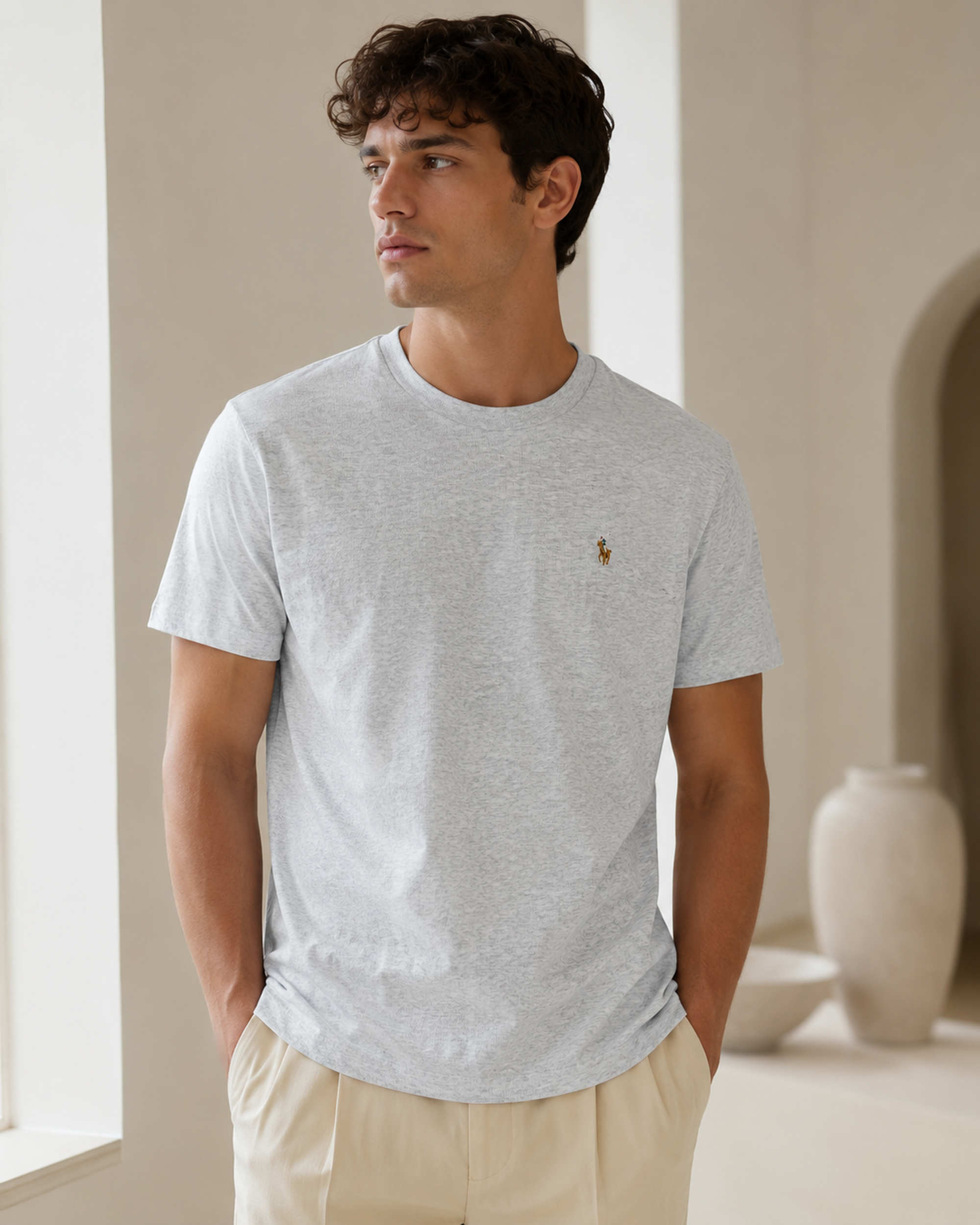 Polo Ralph Lauren Ash Grey Classic Tee