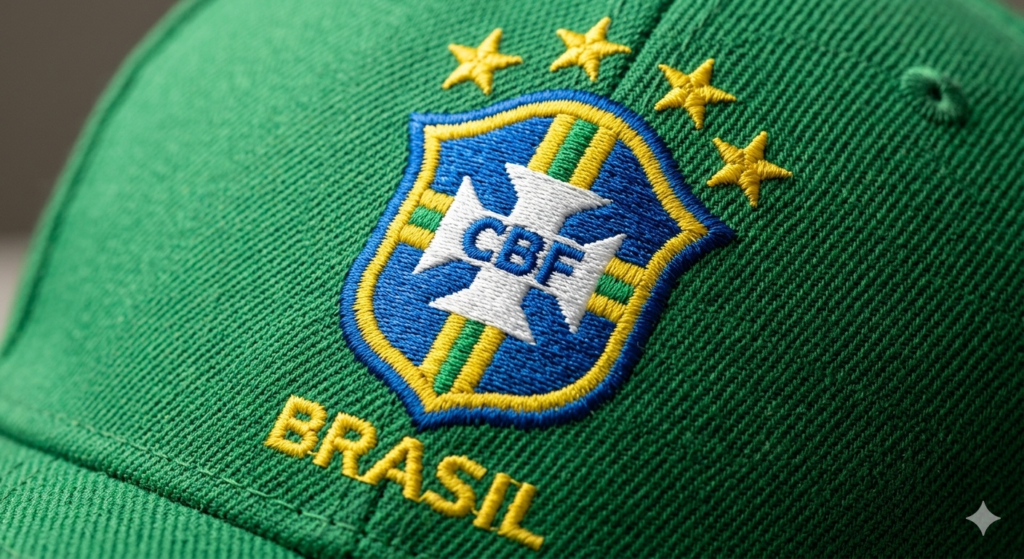 Brasil CBF Authentic Football Cap – Premium Edition